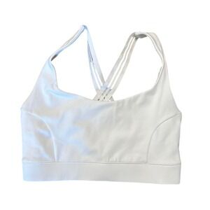 NWOT IVL Collective Sports Bra WHITE Size 8